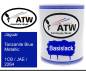 Preview: Jaguar, Tanzanite Blue Metallic, 1CB / JAE / 2264: 1L Lackdose, von ATW Autoteile West.